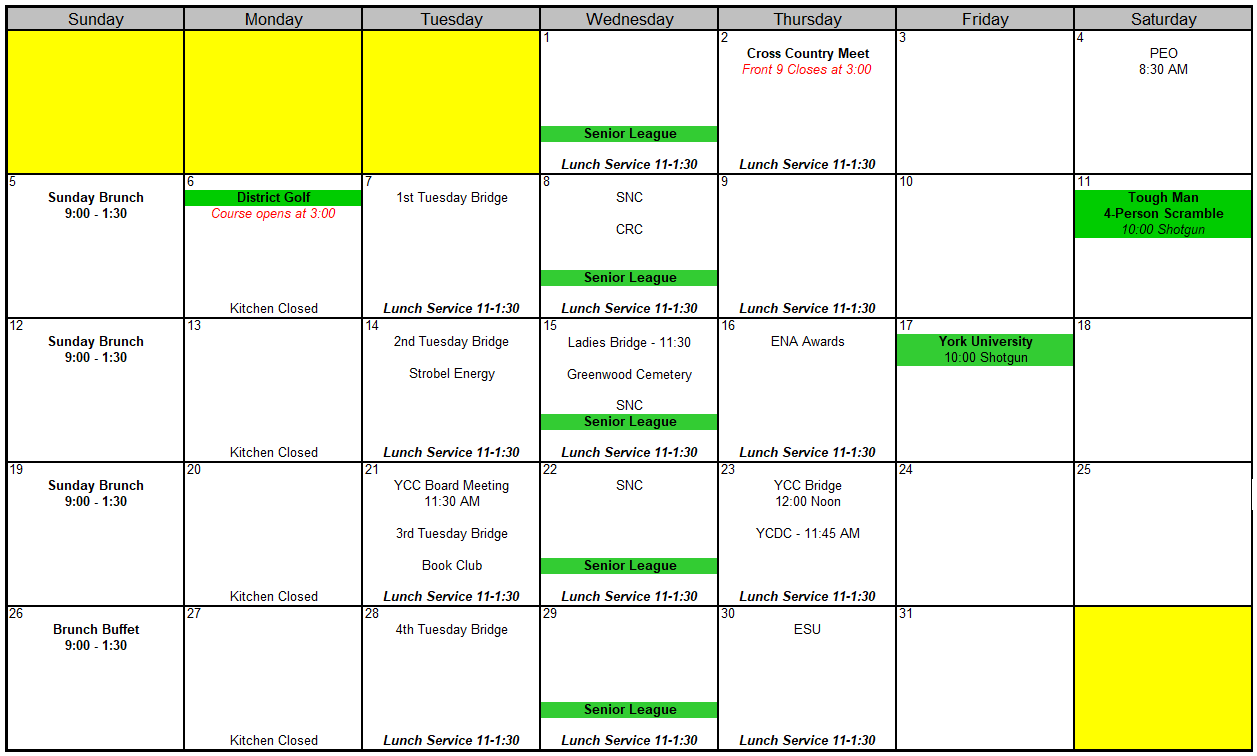 Calendar