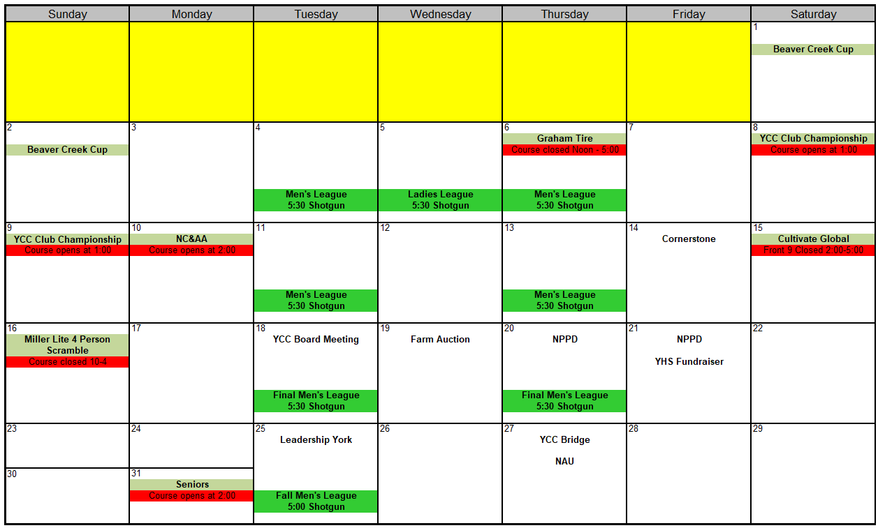 Calendar