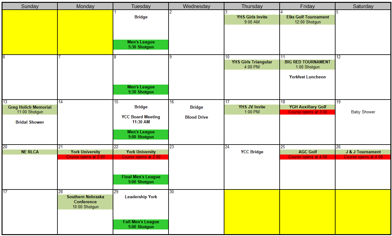 Calendar